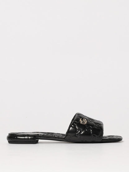 Gucci Flat Sandals Woman Black