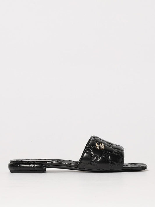 Gucci Flat Sandals Woman Black
