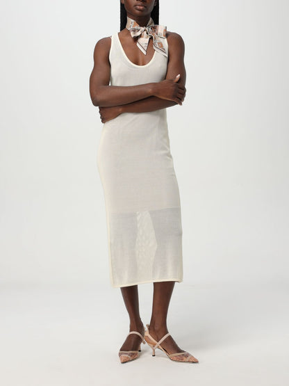 Fendi Neck Scarf Woman Beige