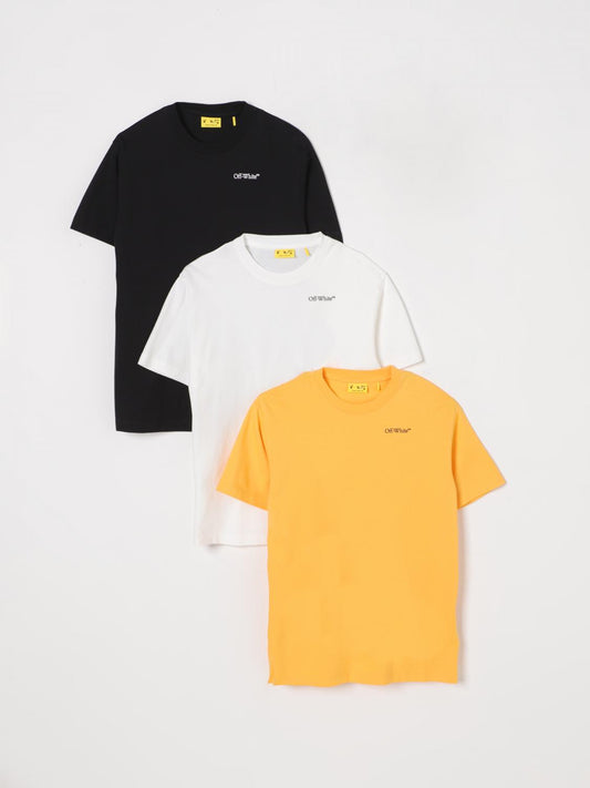 Off White Kids T Shirt Kids Multicolor