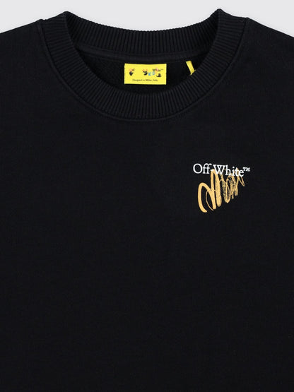 Off White Kids Sweater Kids Black