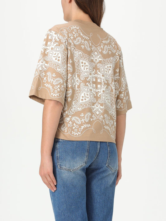 Pinko T Shirt Woman Beige