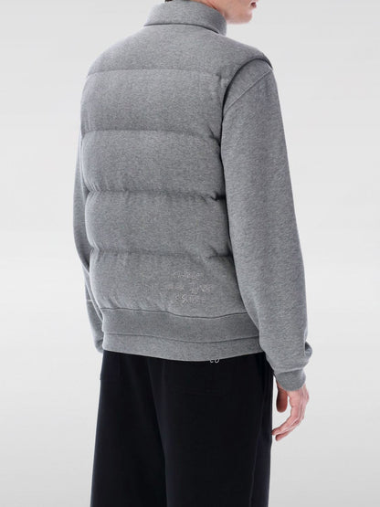 Moncler Suit Vest Men Grey