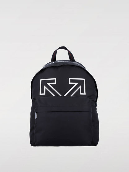 Off White Backpack Men Black