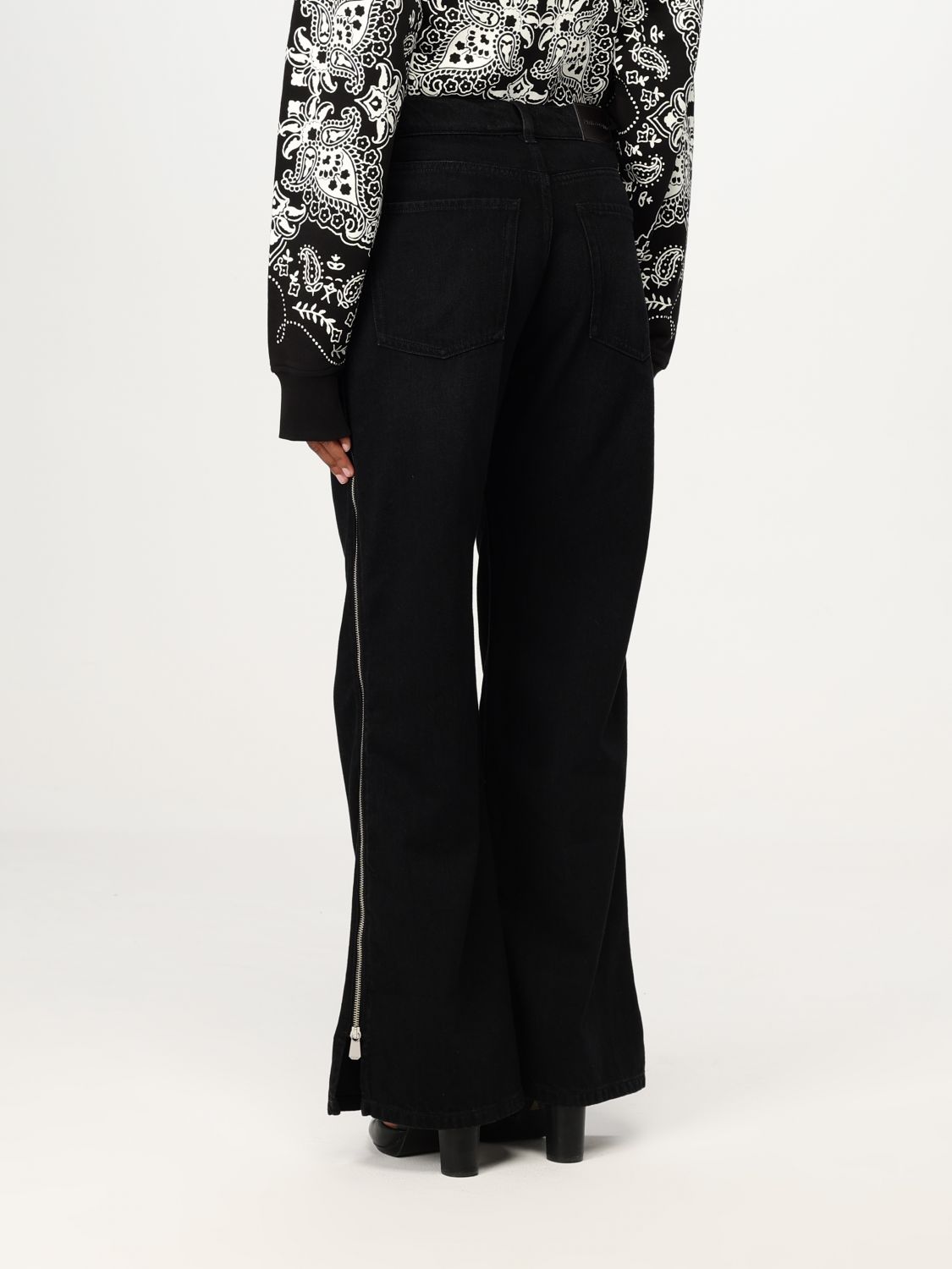 Pinko Jeans Woman Black