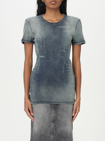 Diesel T Shirt Woman Blue