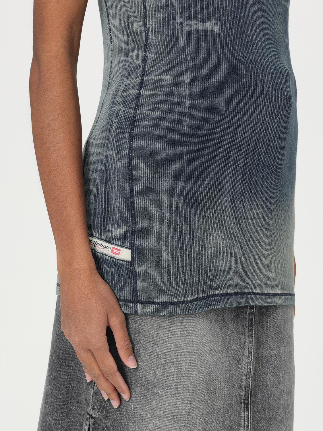 Diesel T Shirt Woman Blue