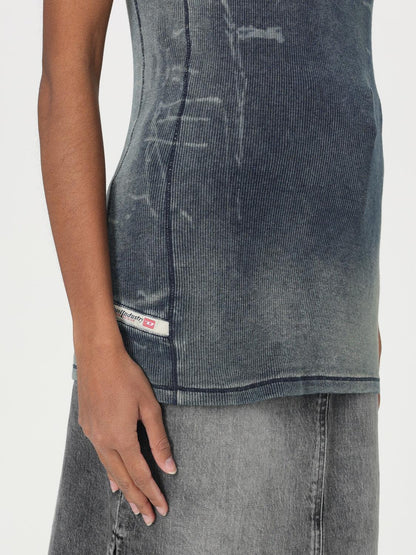 Diesel T Shirt Woman Blue