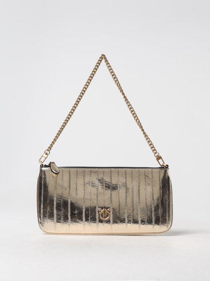 Pinko Shoulder Bag Woman Gold