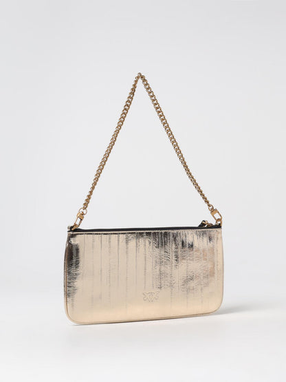 Pinko Shoulder Bag Woman Gold