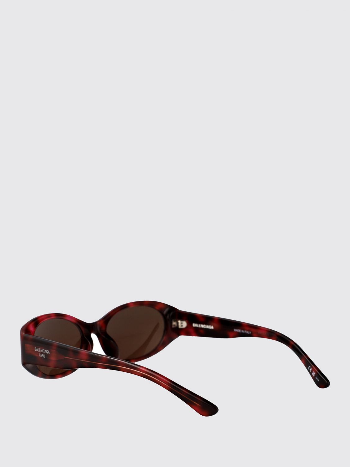 サングラス BALENCIAGA Woman Sunglasses Multicolor BB0369SK 003 Balenciaga™ BB0369SK Oval Sunglasses | EyeOns.com