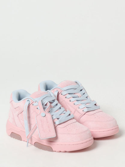 Off White Sneakers Woman Pink