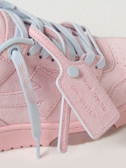 Off White Sneakers Woman Pink