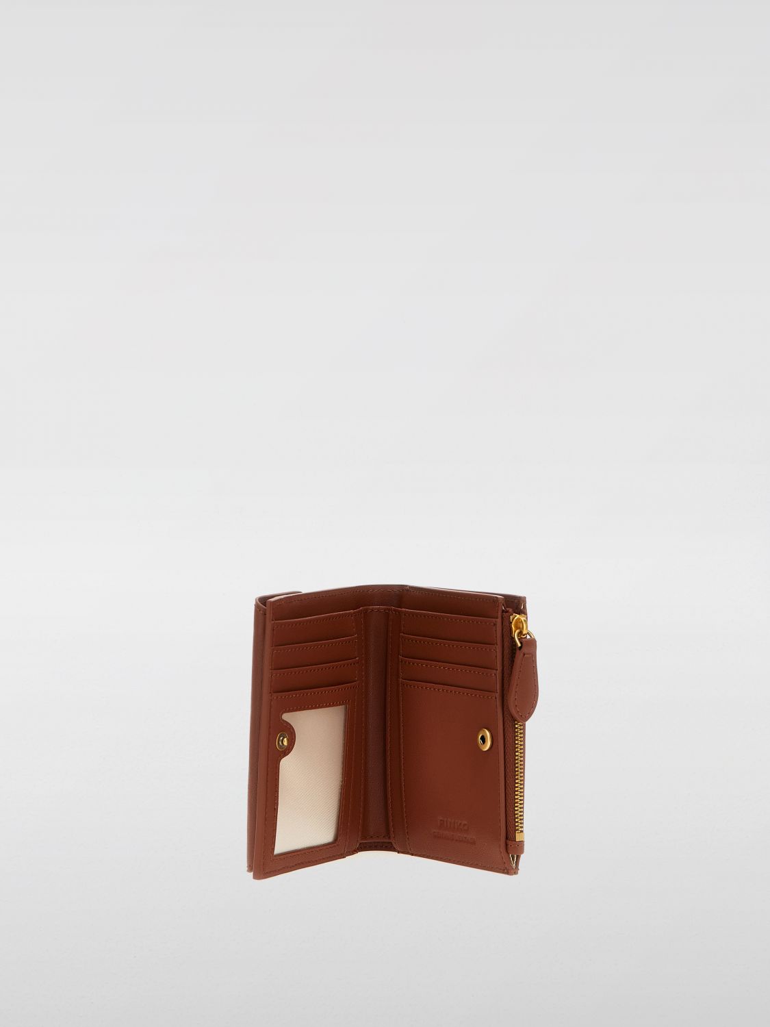Pinko Wallet Woman Beige