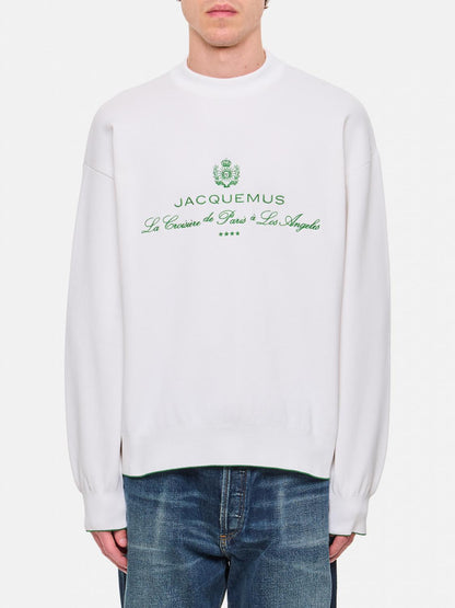 Jacquemus Sweatshirt Men White