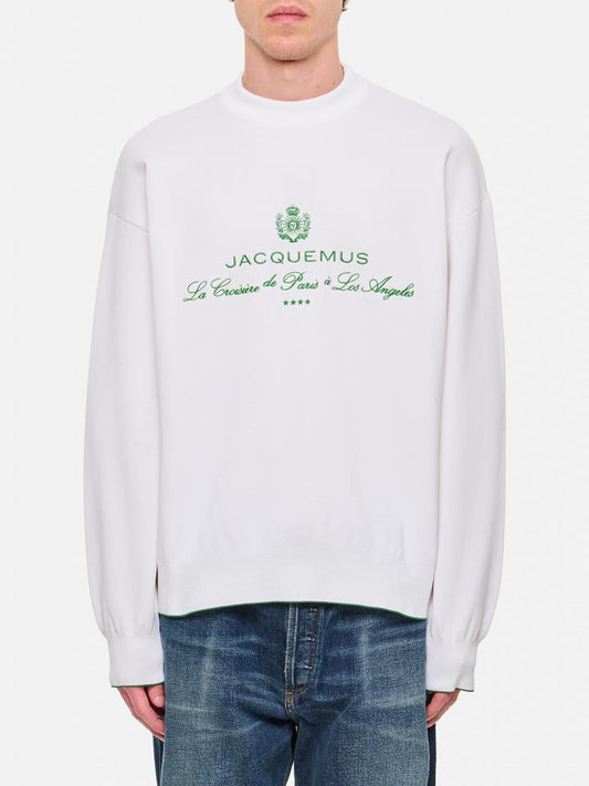 Jacquemus Sweatshirt Men White