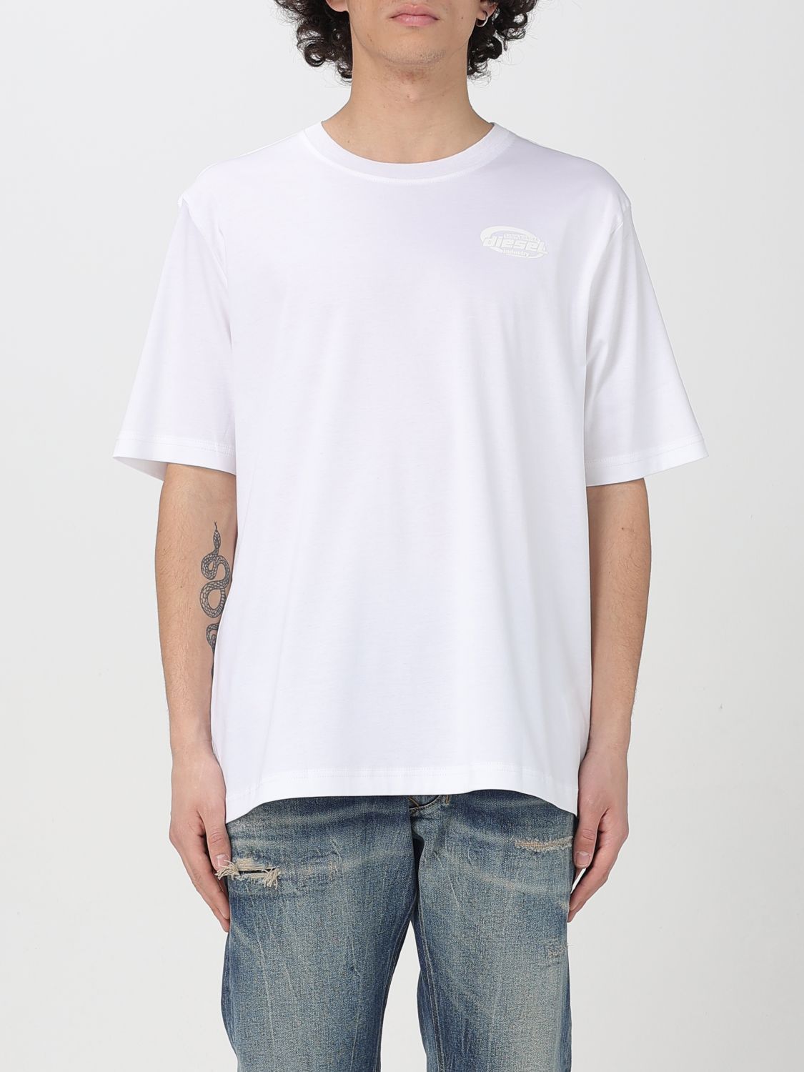 Diesel T Shirt Men White