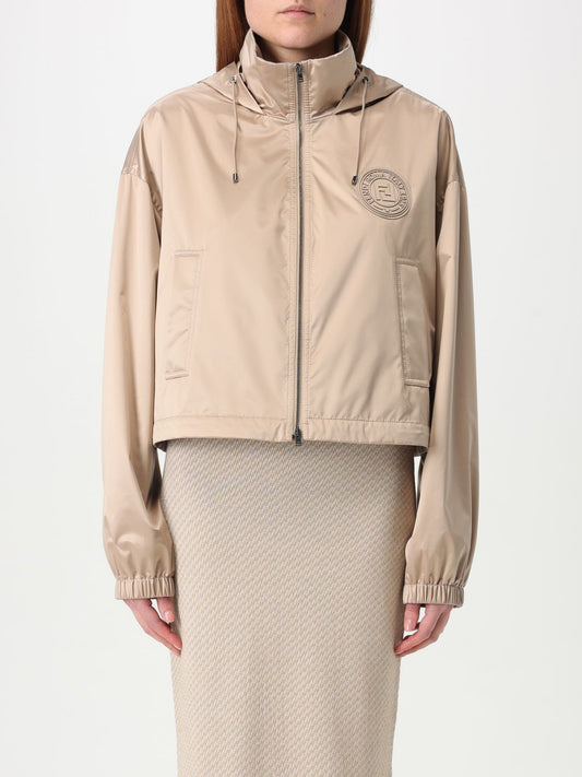 Fendi Jacket Woman Brown