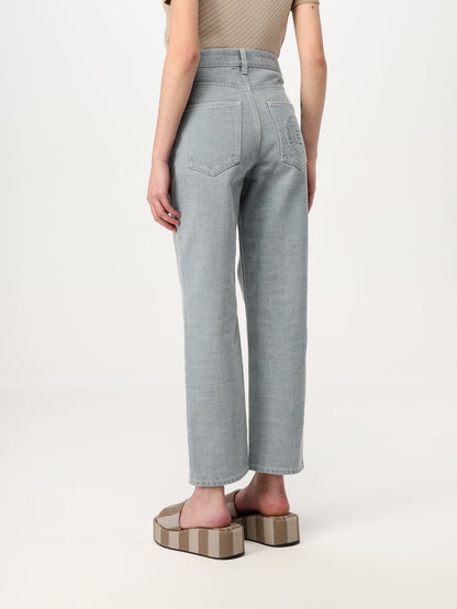Fendi Jeans Woman Grey