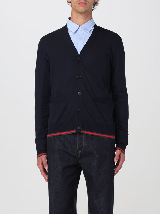 Gucci Cardigan Men Blue