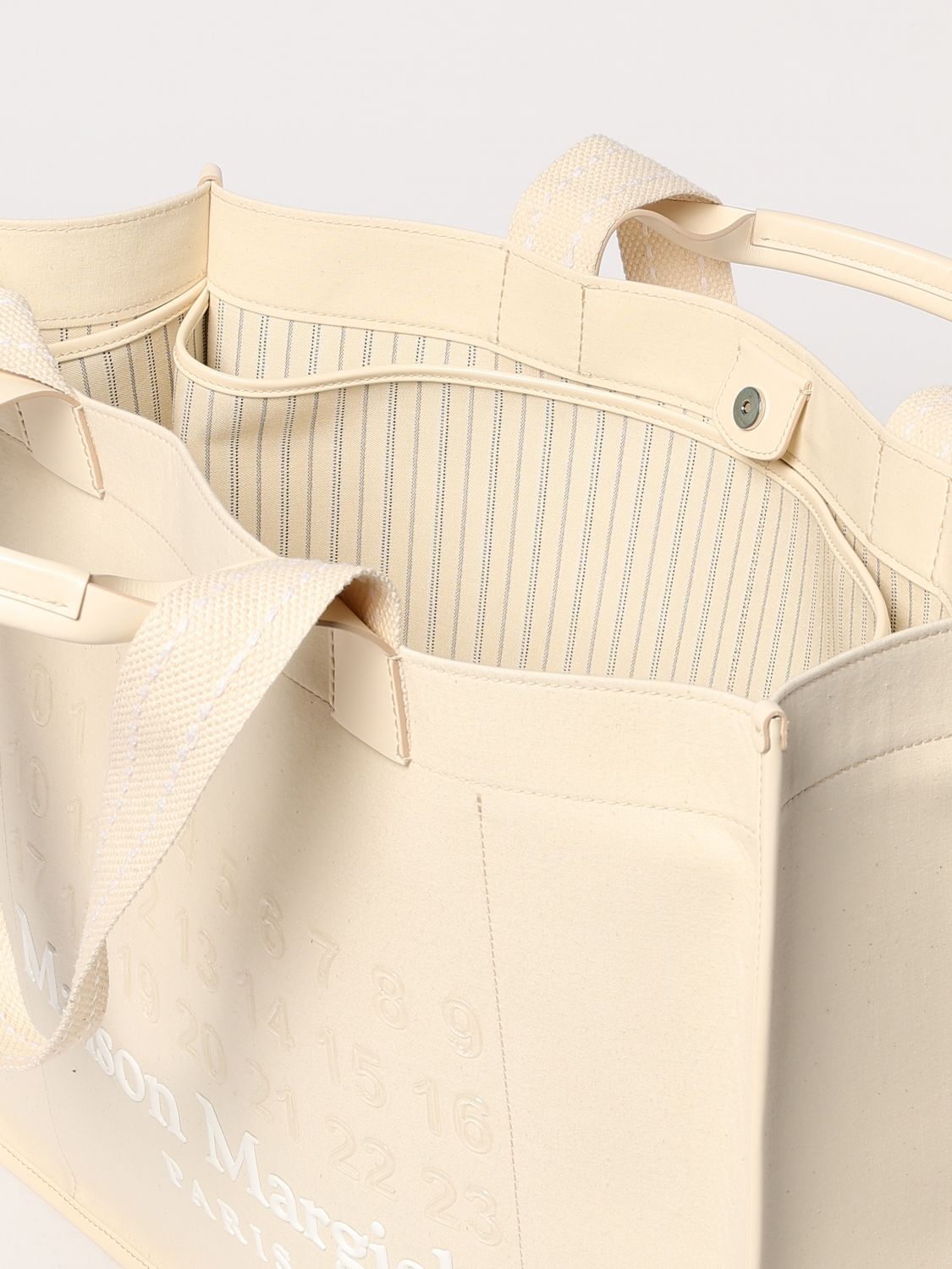 Maison Margiela Tote Bags Woman Natural