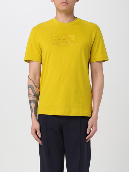 Ea7 T Shirt Men Beige