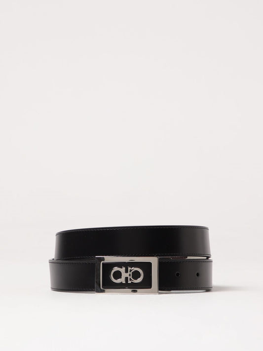 Ferragamo Belt Men Black