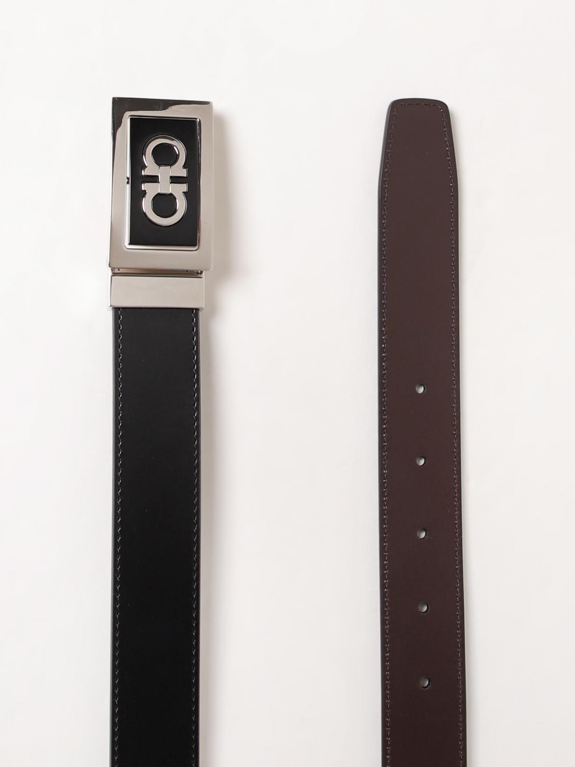 Ferragamo Belt Men Black