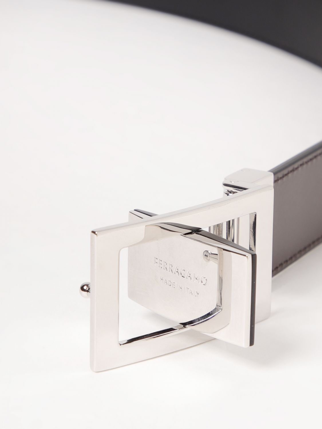Ferragamo Belt Men Black