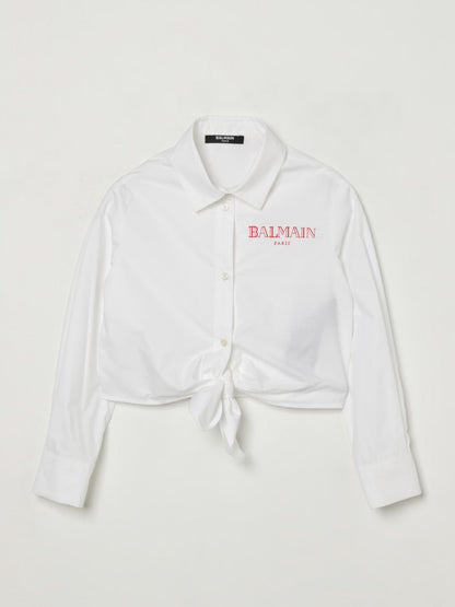 Balmain Shirt Kids White