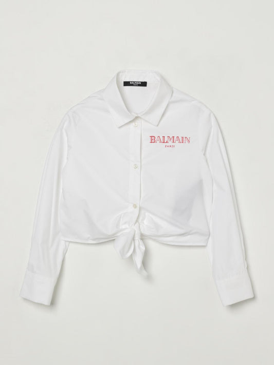 Balmain Shirt Kids White