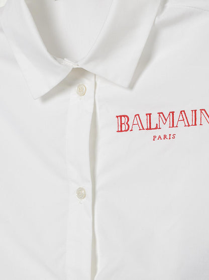 Balmain Shirt Kids White