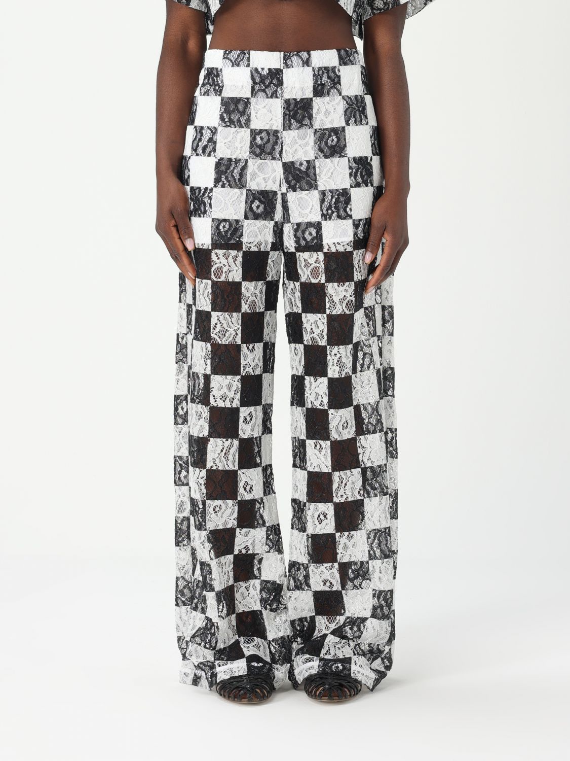 Pinko Pants Woman White
