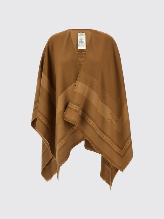 Fendi Coat Woman Brown