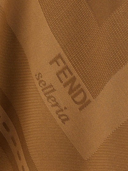 Fendi Coat Woman Brown