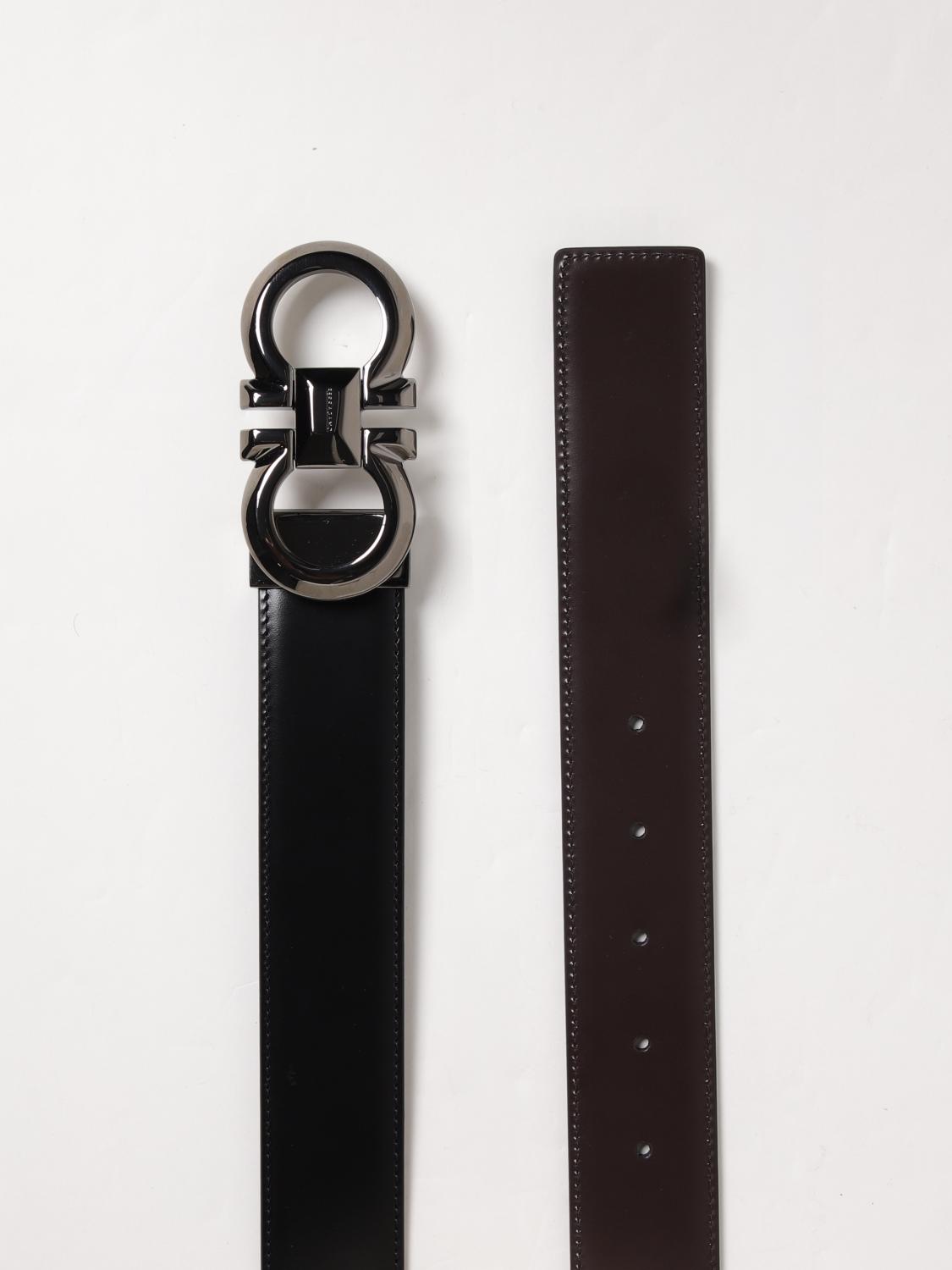 Ferragamo Belt Men Black