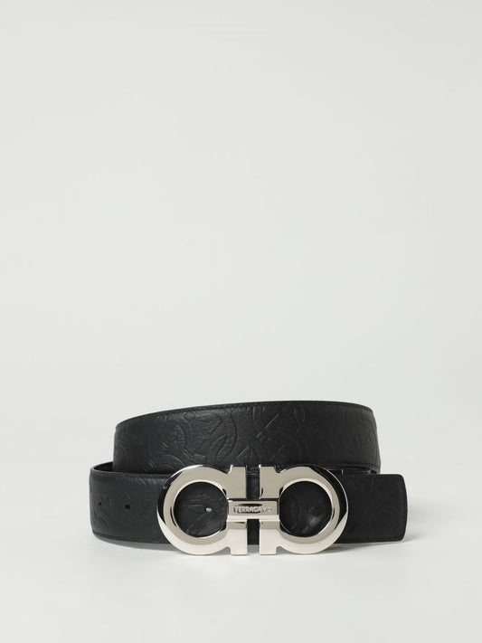 Ferragamo Belt Men Black