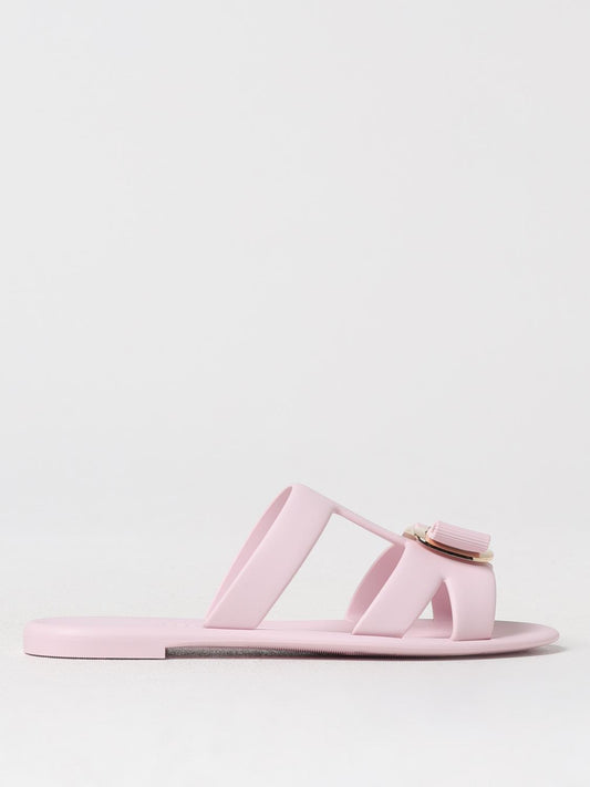 Ferragamo Flat Sandals Woman Pink