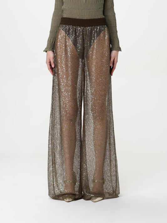 Pinko Pants Woman Brown