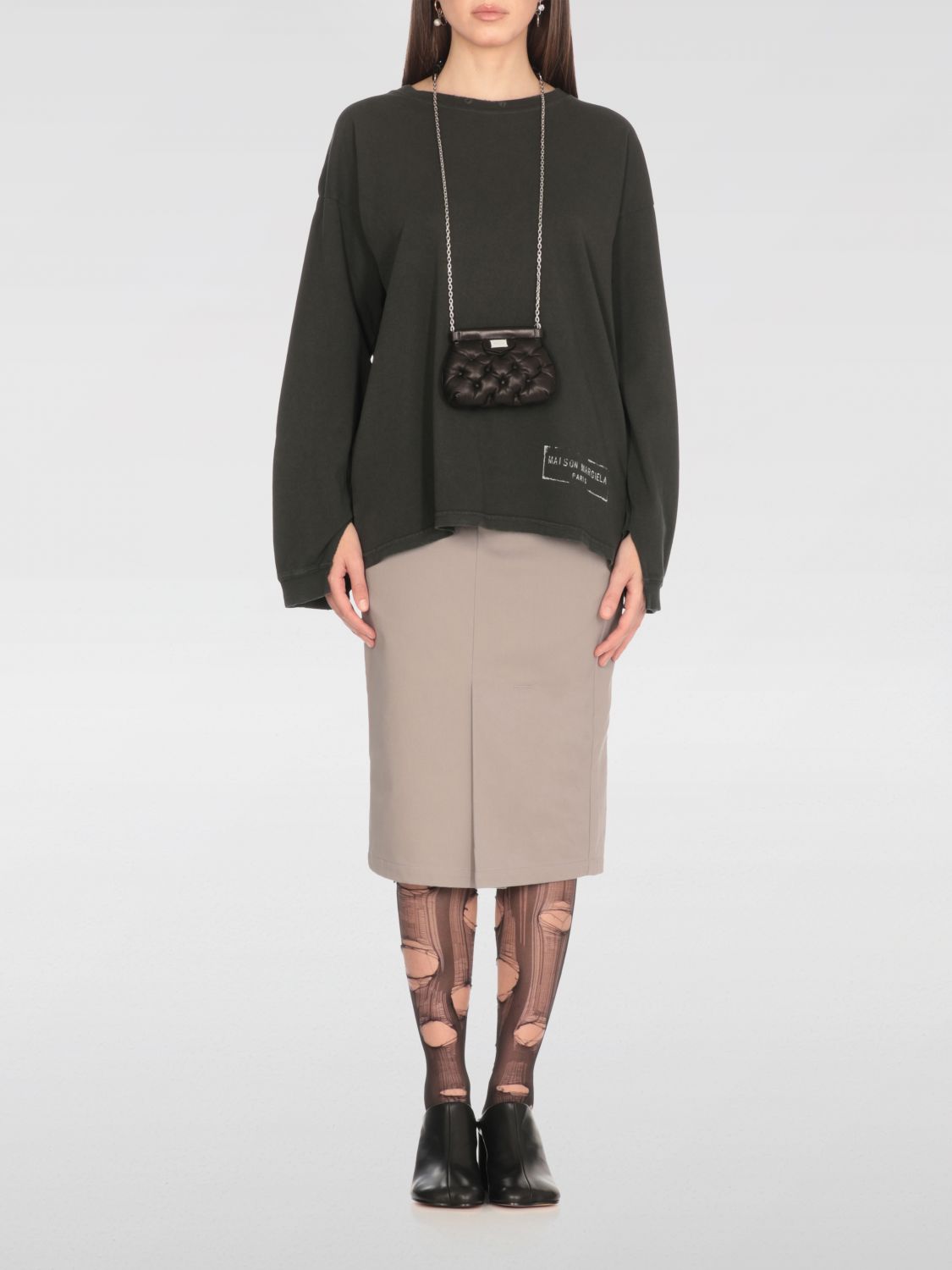 Maison Margiela Sweater Woman Black