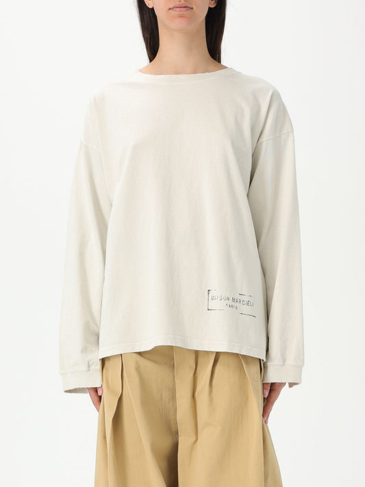 Maison Margiela Sweater Woman Ivory