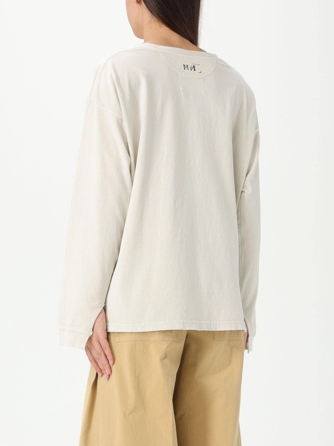 Maison Margiela Sweater Woman Ivory