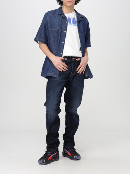 Diesel Shirt Men Blue