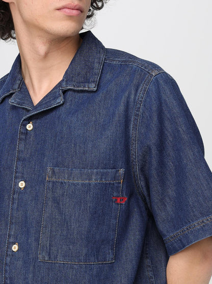 Diesel Shirt Men Blue