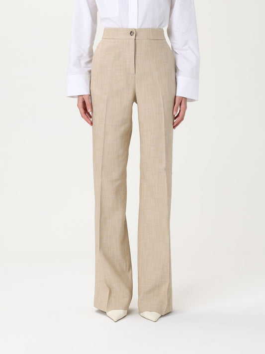 Pinko Pants Woman Beige