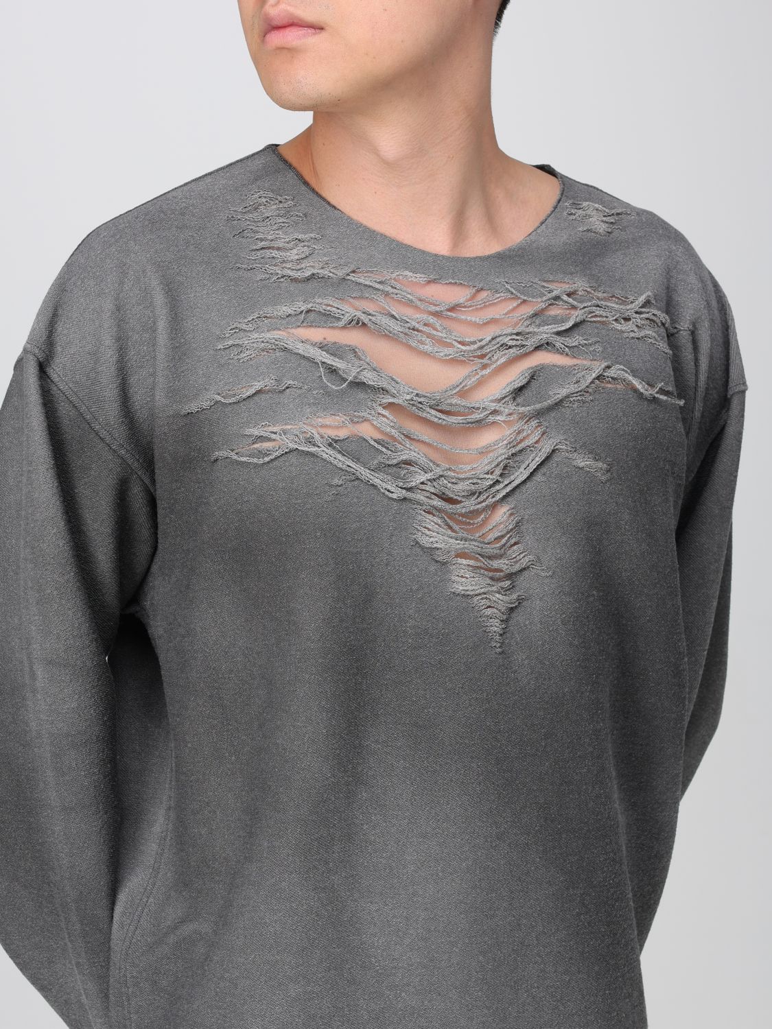 Diesel T Shirt Men Grey