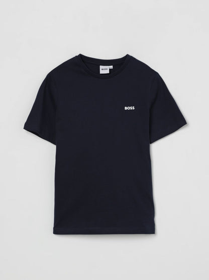 Boss T Shirt Kids Blue