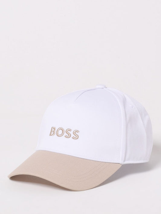 Boss Hat Kids White