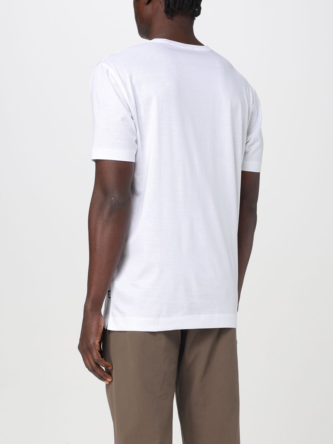 Boss T Shirt Men Beige