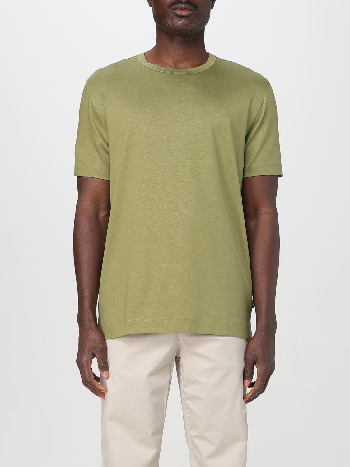 Boss T Shirt Men Beige